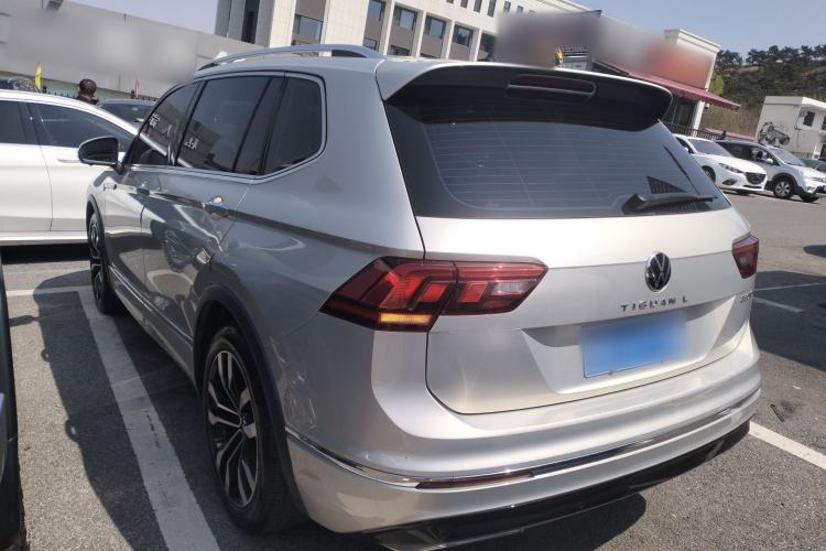 Used Volkswagen Tiguan L 2021 330TSI Automatic Two-Wheel Drive R-Line Enhanced Edition Rear Left 45 Deg