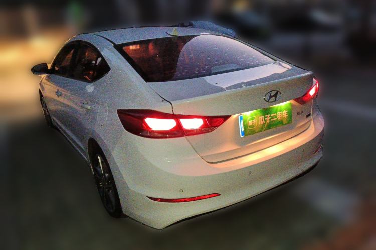 Used Hyundai Elantra (6th Generation / Lingdong) 2016 1.6L Automatic ZhiXuan – Elite Version Rear Left 45 Deg