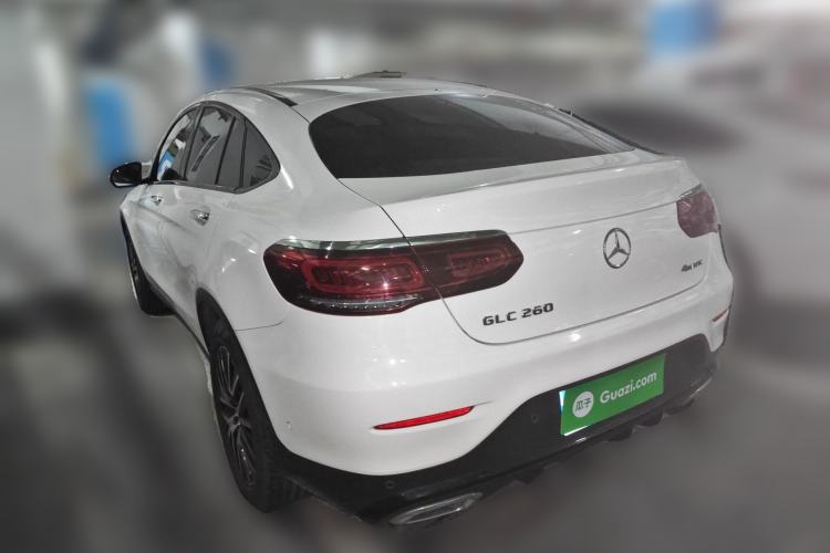 Used Mercedes-Benz GLC Coupe 2021 GLC 260 4MATIC Coupe SUV Rear Left 45 Deg