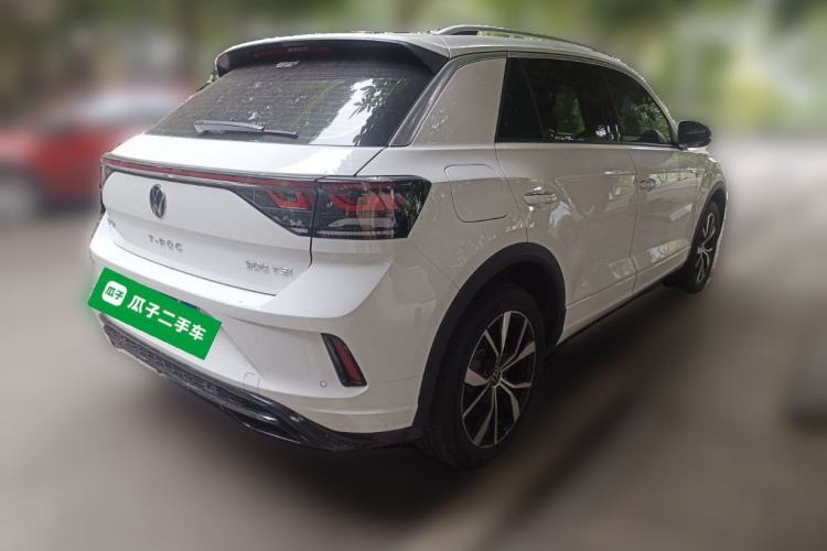 Used Volkswagen T-ROC 2025 Facelift Model 2 300TSI DSG Two-Wheel Drive Chenguang Edition Rear Right 45 Deg