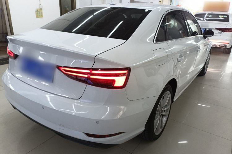 Used Audi A3 2018 30th Anniversary Edition Limousine 35 TFSI Ambition Model Rear Right 45 Deg