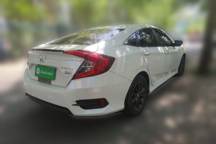 Used Honda Civic 2019 220TURBO CVT Dynamic Edition China VI Rear Right 45 Deg