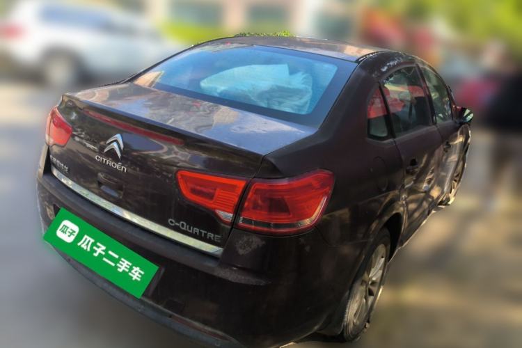 Used Citroen C-Quatre 2014 VTS Version 1.6L Manual - Premium Model Rear Right 45 Deg