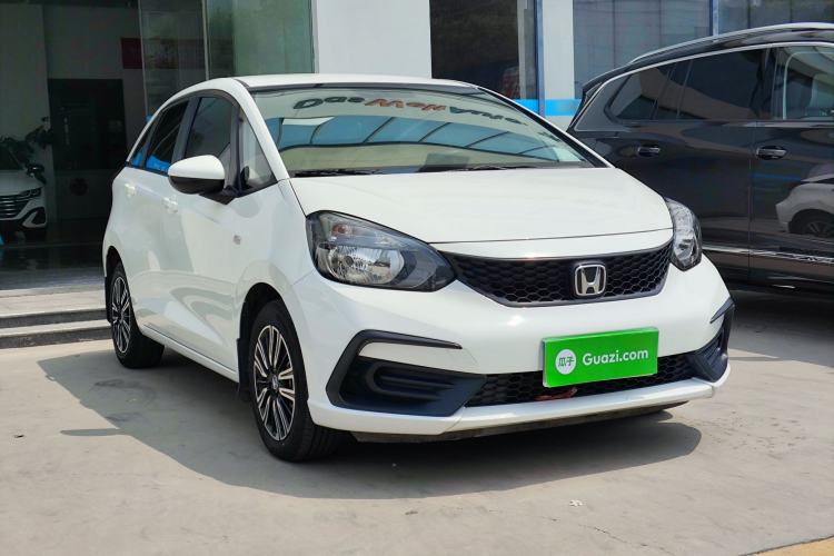 Used Honda Fit 2021 1.5L CVT Trend Edition Front Right 45 Deg