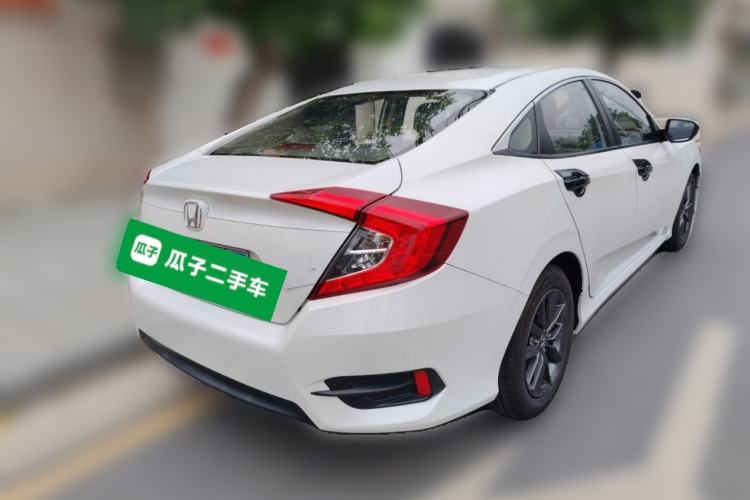 Used Honda Civic 2019 180TURBO CVT Shangdong Edition China VI Rear Right 45 Deg