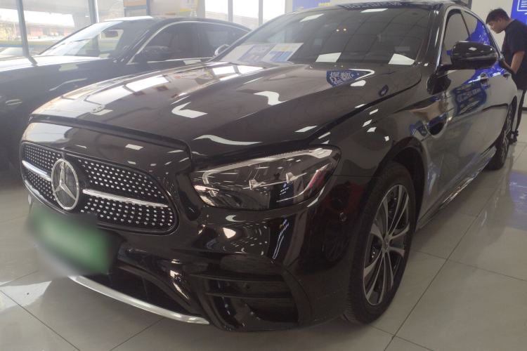 Used Mercedes-Benz E-Class New Energy 2022 Second Facelift E 350 e L Plug-in Hybrid Sports Sedan