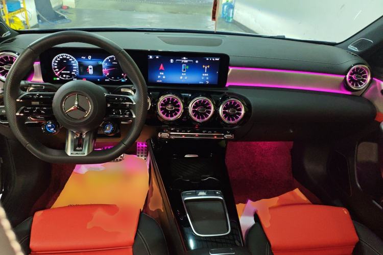 Used Mercedes-Benz A AMG 2024 Facelift AMG A 35 4MATIC Center Console