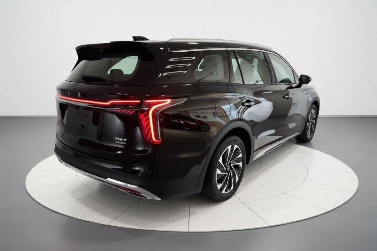 Used Hongqi HS7 PHEV 2024 2.0T PHEV Four-Wheel Drive Flagship Edition 6 Seats Rear Right 45 Deg
