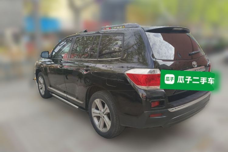 Used Toyota Highlander 2012 2.7L Two-Wheel Drive 7-Seater Luxury Edition Rear Left 45 Deg