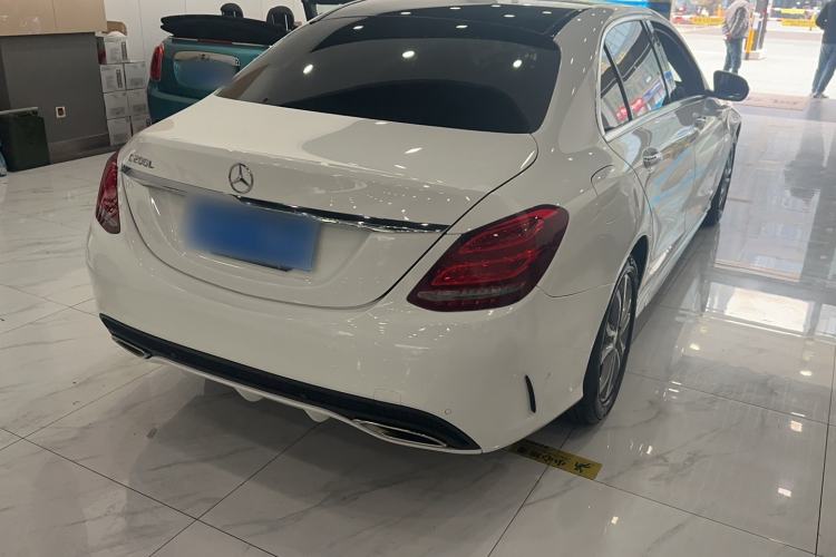 Used Mercedes-Benz C-Class 2015 C 200 L Sport Edition Rear Right 45 Deg