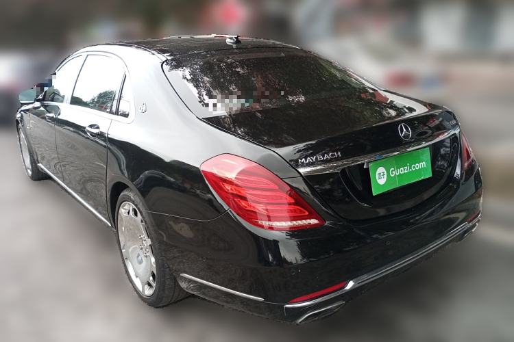 Used Mercedes-Benz Maybach S-Class 2015 S 600 Rear Left 45 Deg