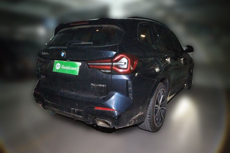 Used BMW X3 2022 Second Facelift xDrive30i Leading Edition M Night Sky Package Rear Right 45 Deg