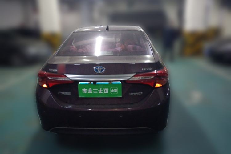 Used Toyota Levin 2016 Dual-Engine 1.8H GS E-CVT Elite Model with Sunroof Rear