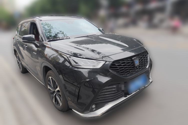 Used Toyota Crown Kluger 2021 2.5L HEV Four-Wheel Drive Flagship Edition Front Right 45 Deg