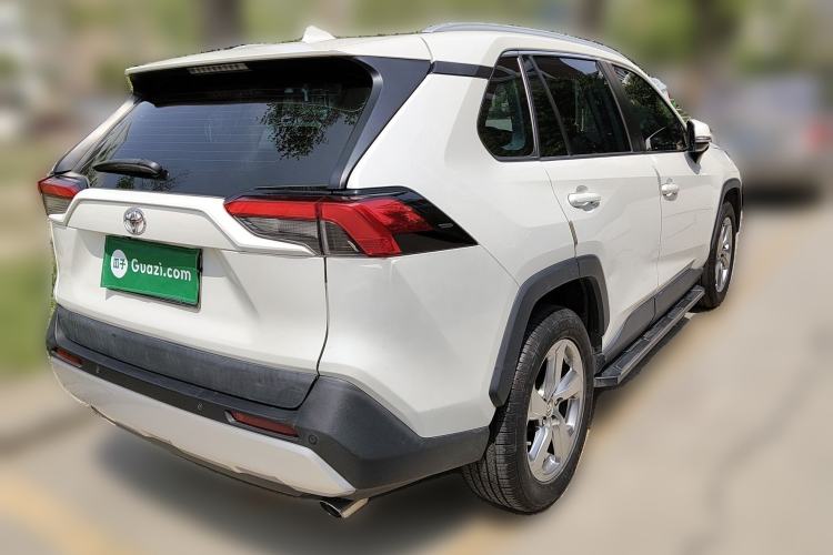 Used Toyota RAV4 2020 2.0L CVT Two-Wheel Drive Fashion Edition Rear Right 45 Deg