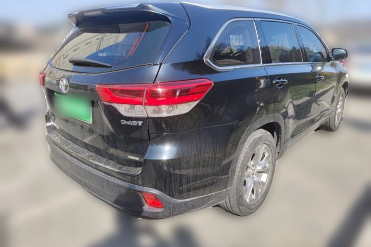 Used Toyota Highlander 2018 2.0T Four-Wheel Drive Elite Edition 7 Seats China VI Standard Rear Right 45 Deg