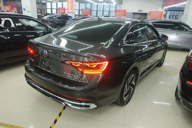 Used Volkswagen Sagitar 2023 300TSI DSG Excellence Edition Rear Right 45 Deg