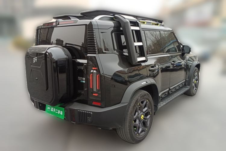 Used JETOUR Shanhai Traveler C-DM 2024 C-DM 208KM Mountain & Wilderness Edition Rear Right 45 Deg