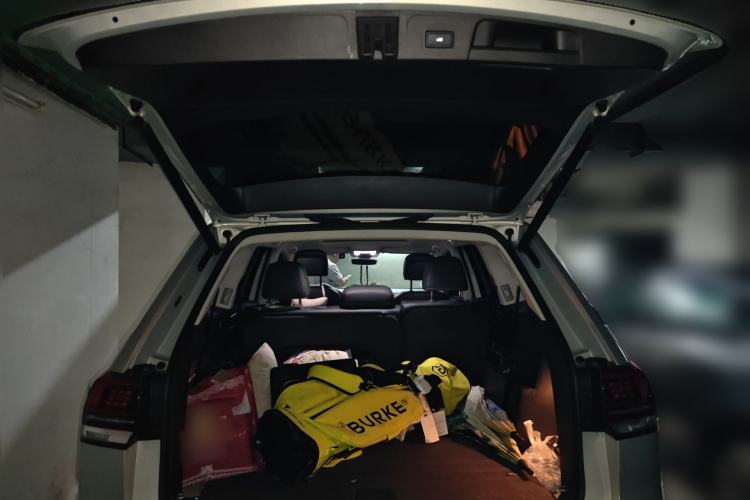 Used Volkswagen Teramont 2017 530 V6 Four-Wheel Drive Flagship Edition Trunk