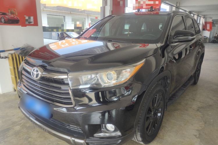 Used Toyota Highlander 2017 2.0T Four-Wheel Drive Black Edition Limited Model
