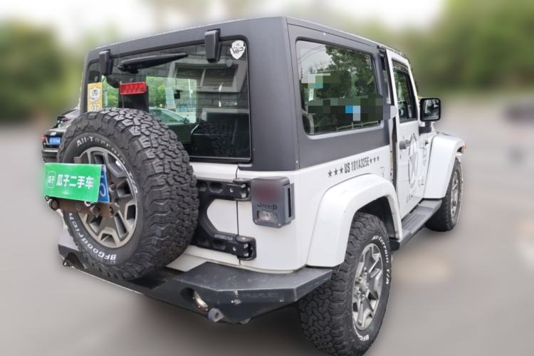 Used Jeep Wrangler 2012 3.6L Sahara two-door version
