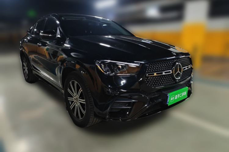 Used Mercedes-Benz GLE Coupe 2024 GLE 350 4MATIC Coupe SUV Luxury Model Front Right 45 Deg