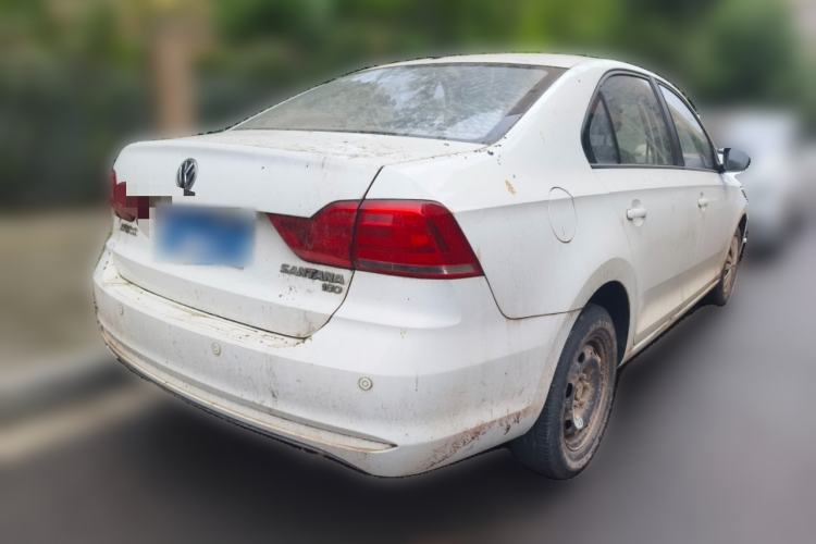 Used Volkswagen Santana 2016 1.6L Manual Fashion Edition Rear Right 45 Deg