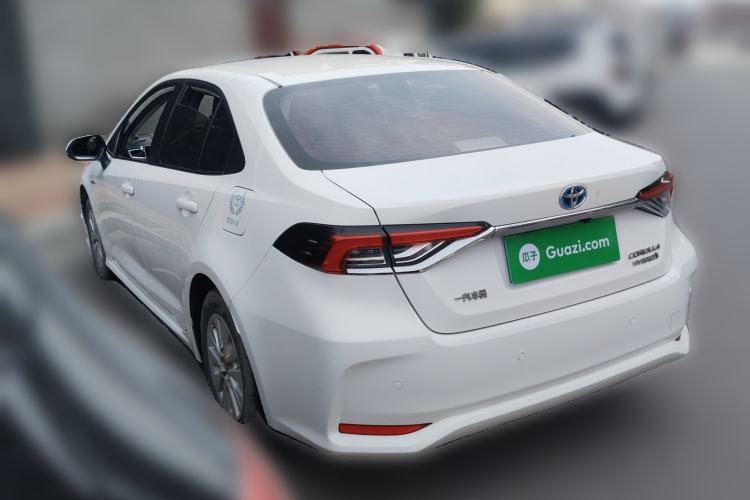 Used Toyota Corolla 2021 Dual-Engine 1.8L E-CVT Pioneer Edition Rear Left 45 Deg