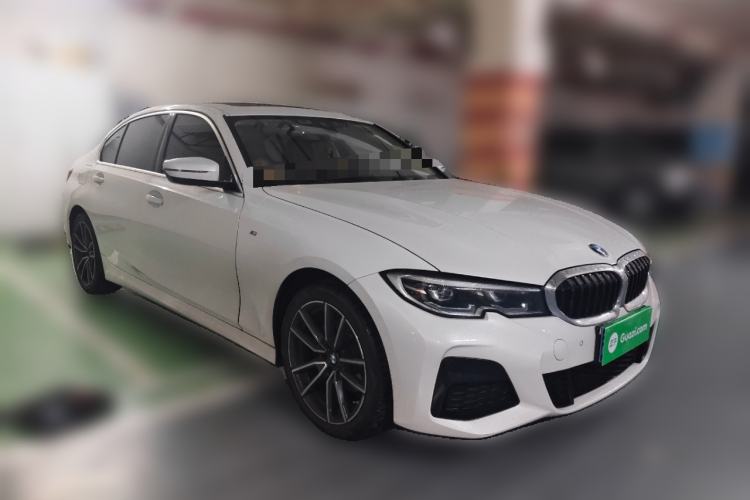 Used BMW 3 Series 2022 325Li M Sport Package Front Right 45 Deg