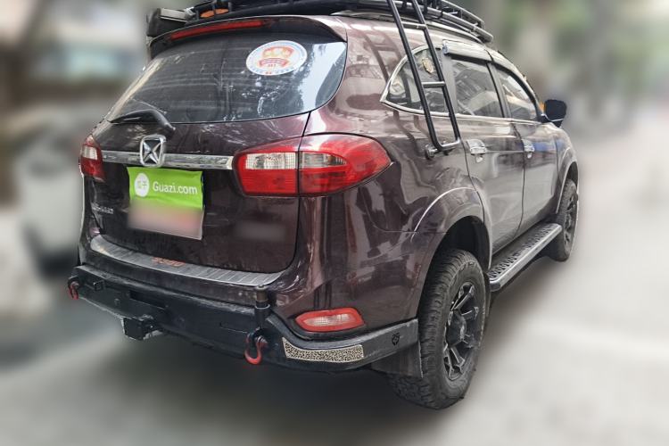 Used JMC Yusheng S350 2016 2.4T Automatic 2WD Diesel Luxury Version with Sunroof 7 Seats Rear Right 45 Deg