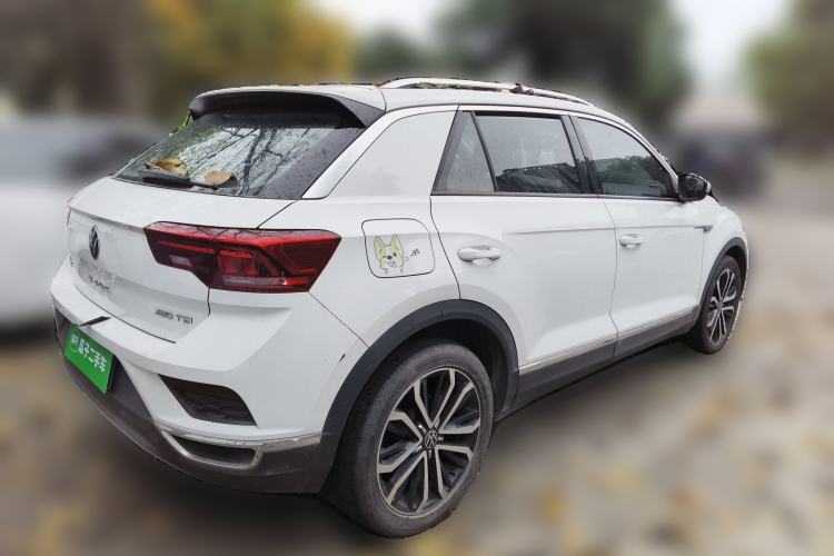 Used Volkswagen T-ROC 2022 280TSI DSG Two-Wheel Drive Comfort PLUS Rear Right 45 Deg