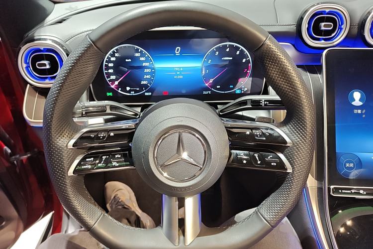 Used Mercedes-Benz GLC Coupe 2024 GLC 300 4MATIC Coupe SUV Steering Wheel