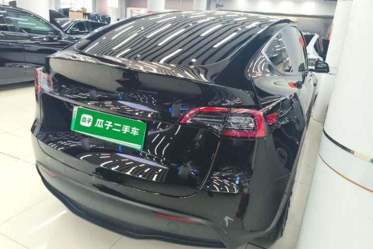 Used Tesla Model Y 2022 Revised Version Long-Range All-Wheel Drive Rear Right 45 Deg