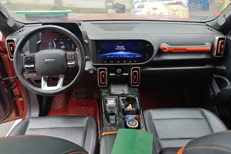 Used Haval DARGO 2021 1.5T DCT Two-Wheel Drive "Mǎquǎn" Edition Center Console