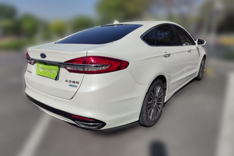 Used Ford Mondeo 2017 EcoBoost 180 Luxury Model Rear Right 45 Deg