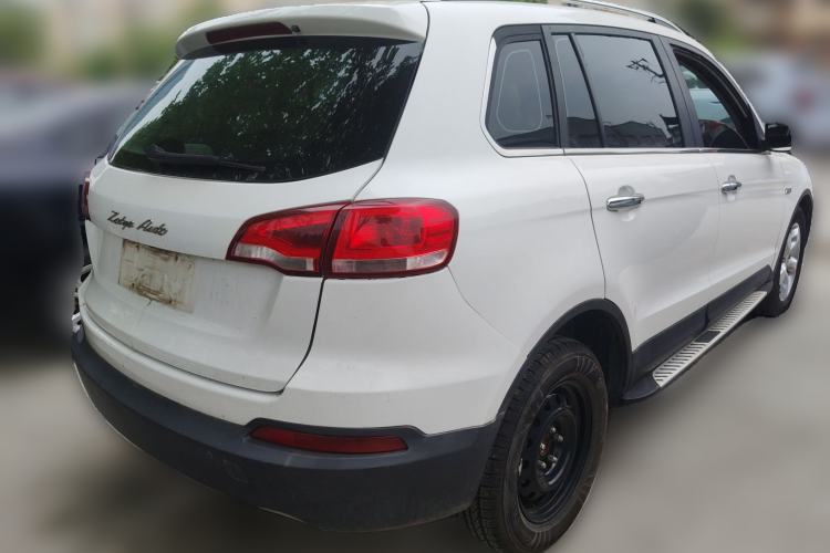 Used Zotye Domy X5 2015 1.5T CVT ZhiXian Model China IV Standard Rear Right 45 Deg