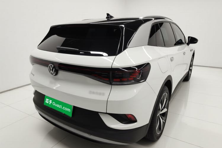 Used Volkswagen ID.4 CROZZ 2021 Long-Range Lite PRO Two-Wheel Drive Version Rear Right 45 Deg