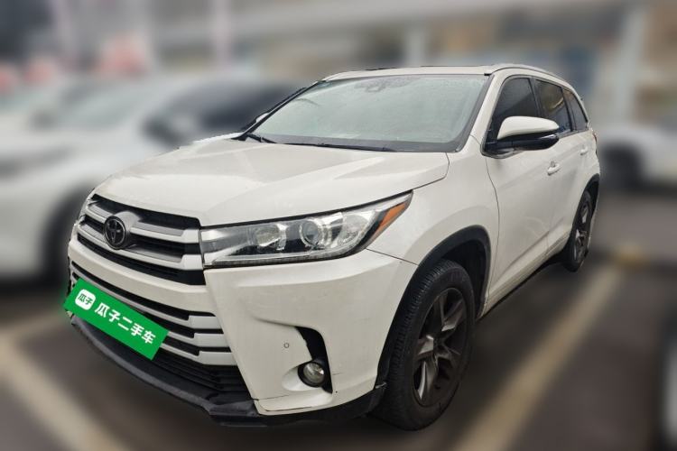 Used Toyota Highlander 2018 2.0T Four-Wheel Drive Luxury Edition 7 Seats China V Emission Standard