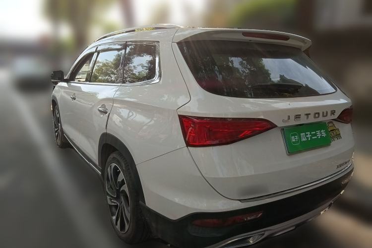 Used JETOUR X90 2019 1.5T Manual Smart Enjoyment Version 6 Seats China VI Standard Rear Left 45 Deg