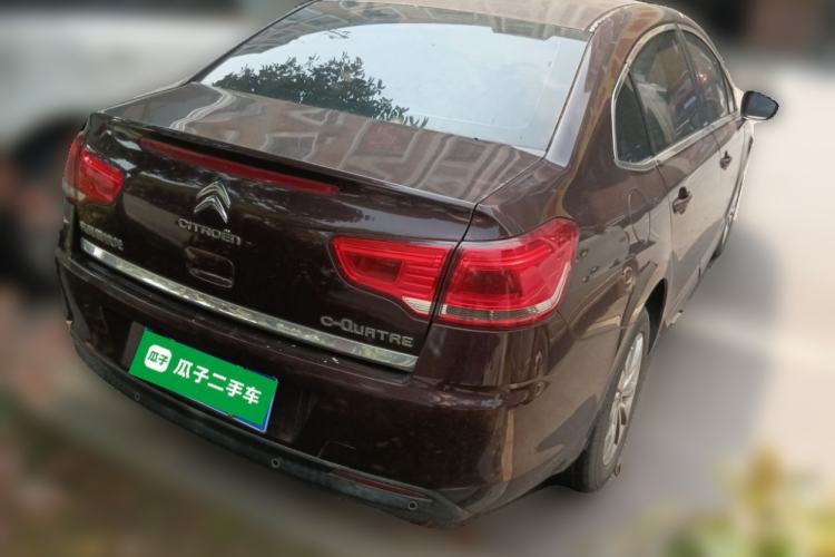 Used Citroen C-Quatre 2014 VTS Version 1.6L Manual - Premium Model Rear Right 45 Deg