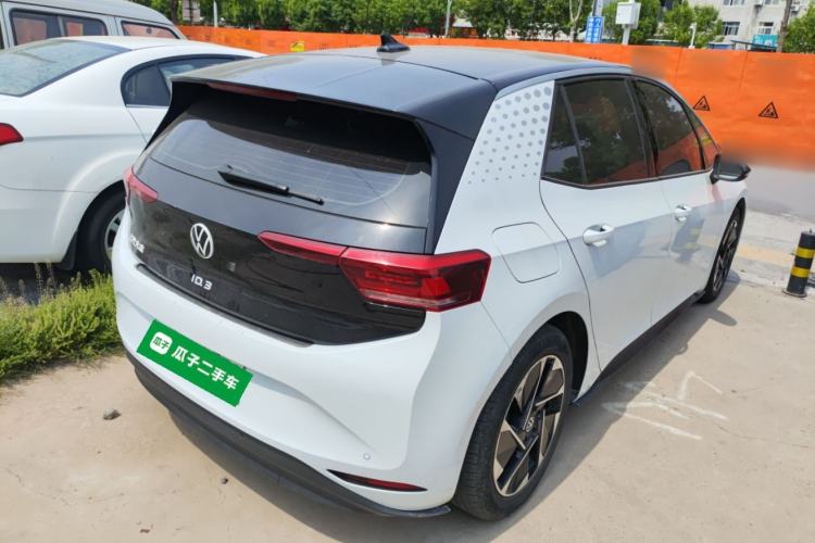 Used Volkswagen ID.3 2023 Upgraded Model Pure Intelligent Enjoyment Version Rear Right 45 Deg