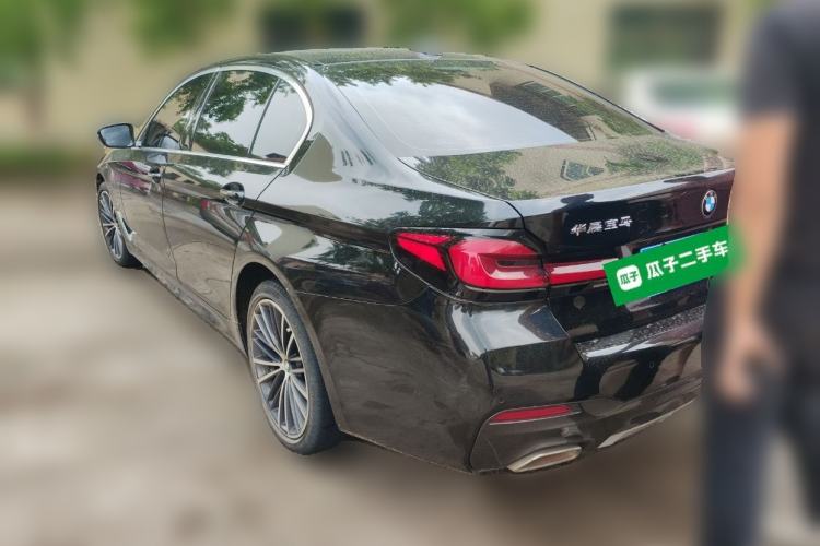 Used BMW 5 Series 2021 Facelifted 530Li Leading Edition M Sport Package Rear Left 45 Deg