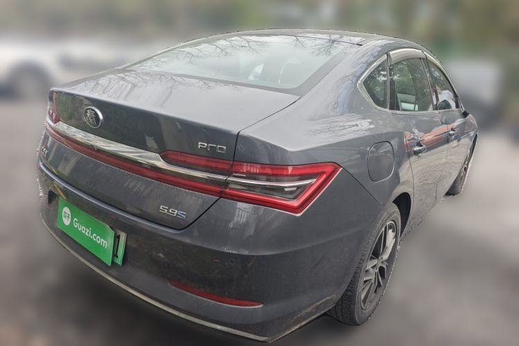 Used BYD Qin Pro New Energy 2019 DM Super Edition 1.5TI Automatic Smart Connect Enjoyment Model China VI Standard Rear Right 45 Deg