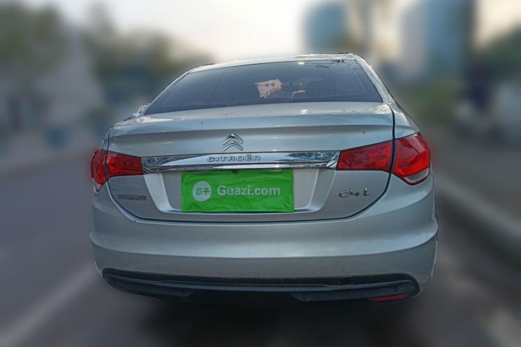 Used Citroen C4L 2013 1.6L Automatic Jingxiang Edition Rear
