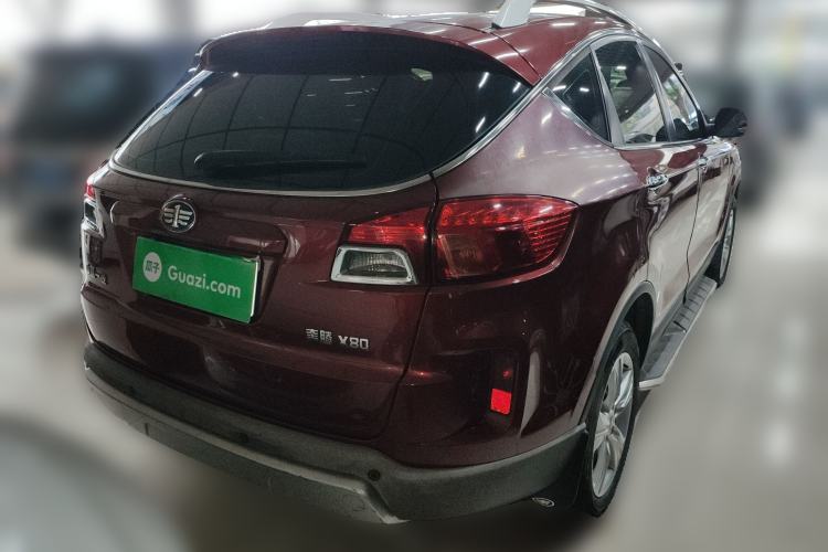 Used Bestune X80 2015 2.0L Automatic Comfort Anniversary Edition Rear Right 45 Deg