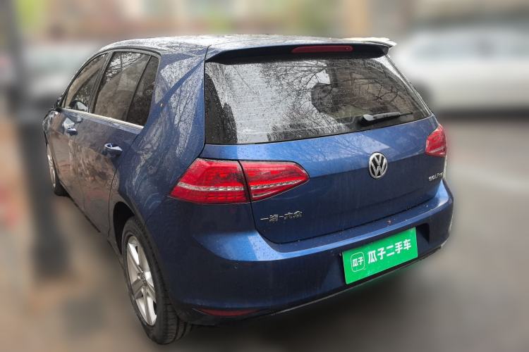 Used Volkswagen Golf 2014 1.4TSI Automatic Luxury Model Rear Left 45 Deg