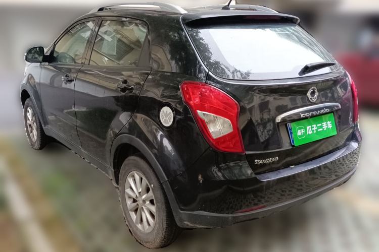 Used SsangYong Korando 2013 2.0L Gasoline Two-Wheel Drive Automatic Elite Edition Rear Left 45 Deg