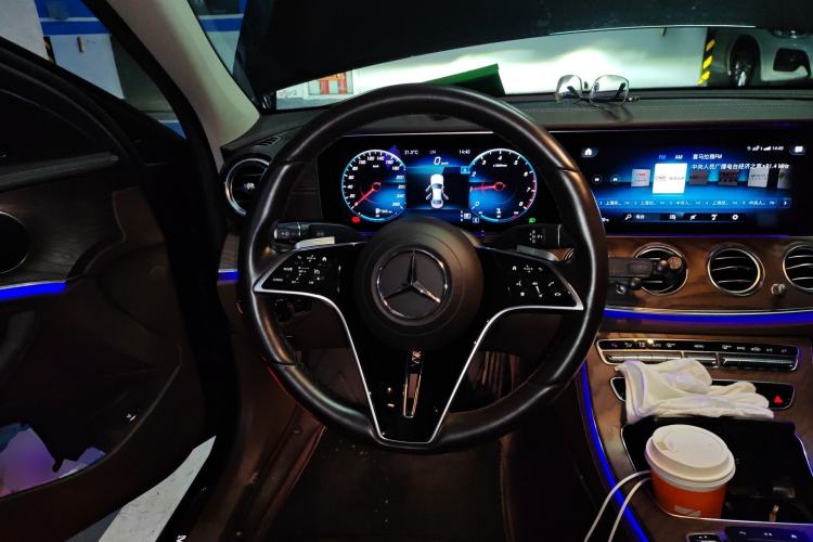 Used Mercedes-Benz E-Class 2021 E 300 L Stylish Model Steering Wheel
