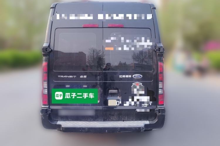 Used Ford Transit Custom 2021 2.2T Automatic Logistics Vehicle Pro Long Wheelbase 7 Seats Mid-Roof China VI Standard
