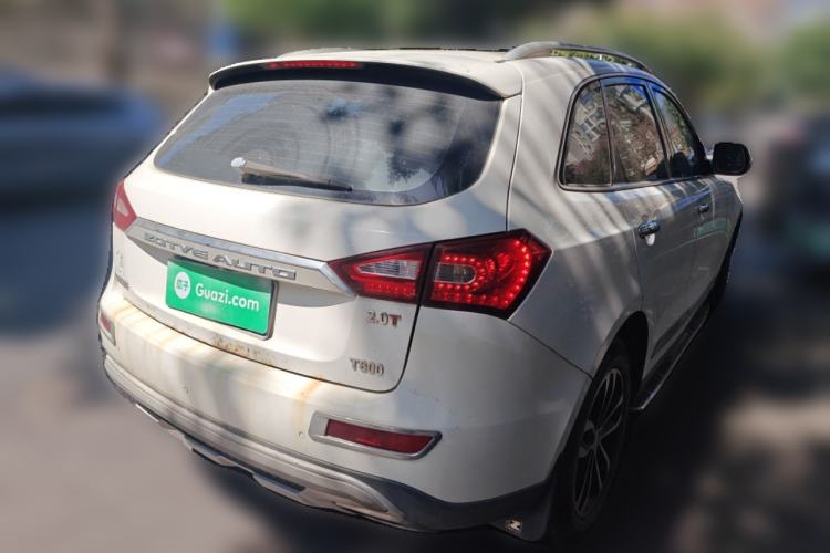 Used Zotye T600 2015 2.0T DCT Prestige Edition Rear Right 45 Deg